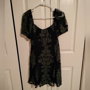 Altar'd State Black/Gold Formal Dress - Medium - NWT